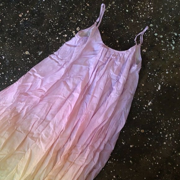 Olivia Rubin Aurora Dress Pastel Ombre Maxi Straps Revolve US 0 NWT $258 - Picture 6 of 9